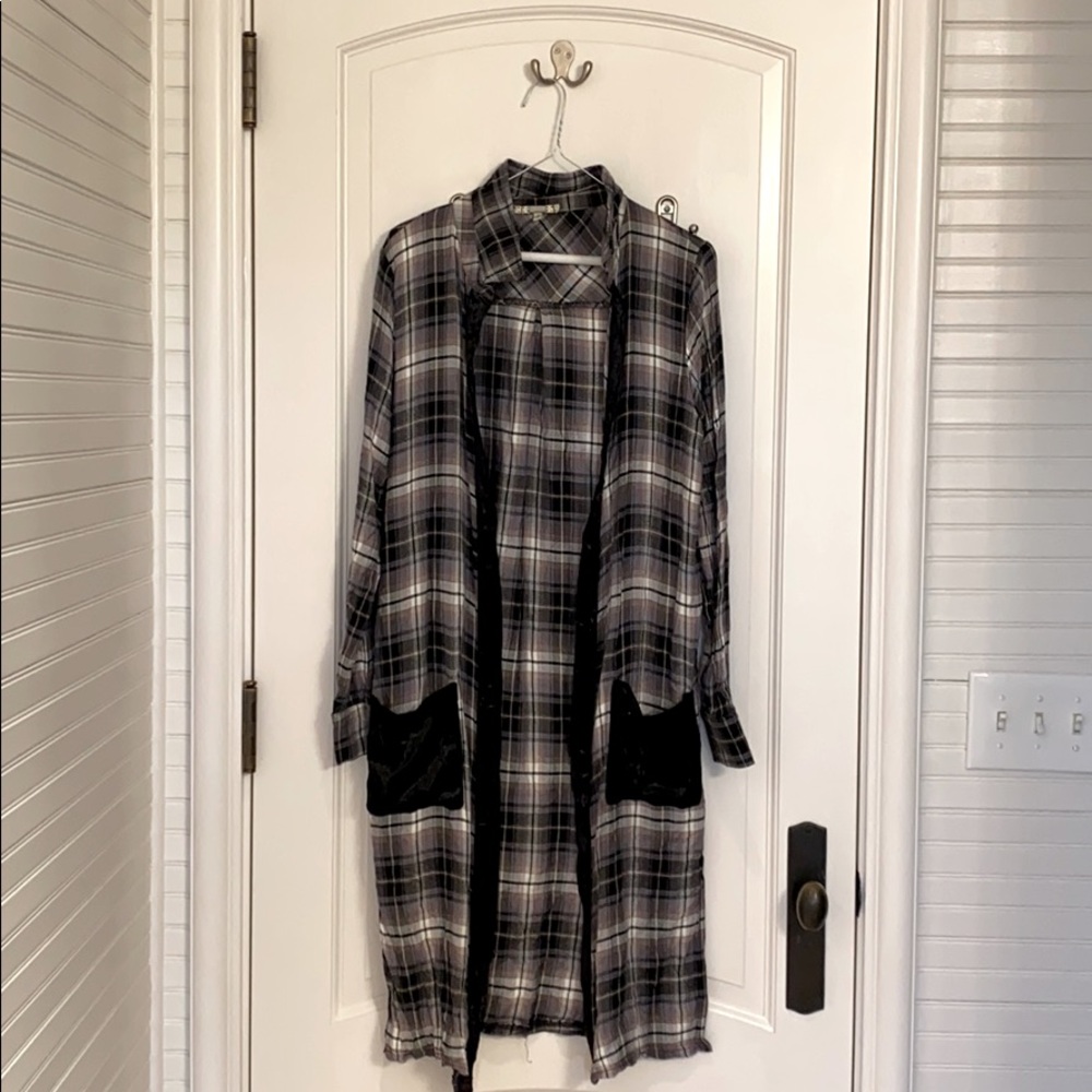 Plaid Duster